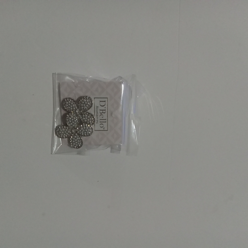 Silver Flower Earrings